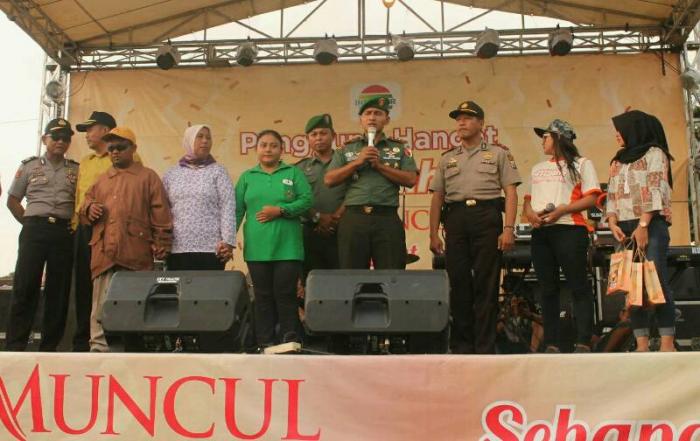 Dandim 0824 Buka Baksos Pengobatan Gratis