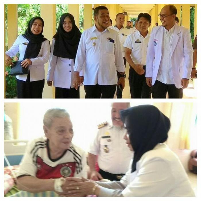 Wabup Kep. Selayar Resmikan Instalasi Bedah dan Jenguk Orang Tua Kabag Humas