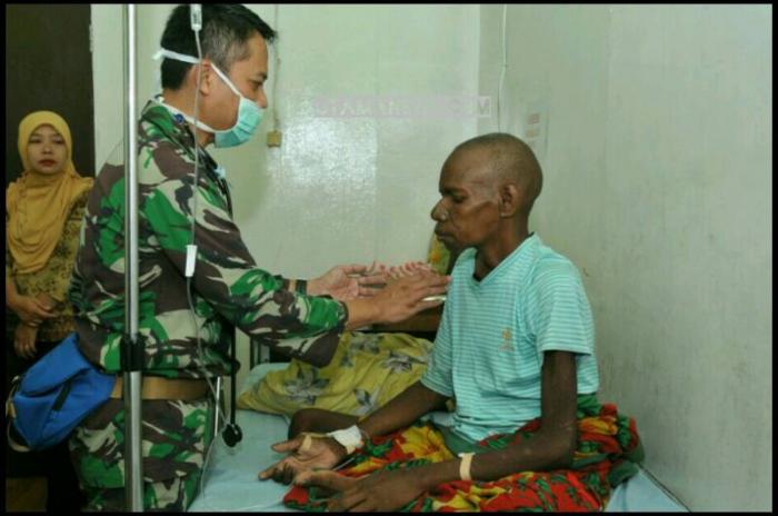 2.027 Warga Asmat Mendapat Pelayanan Kesehatan Satgas TNI