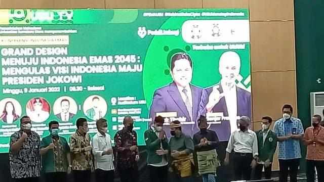 Konferensi Indonesia Emas bertajuk Grand Design Menuju Indonesia Emas 2045: Mengulas visi Indonesia Maju Presiden Jokowi