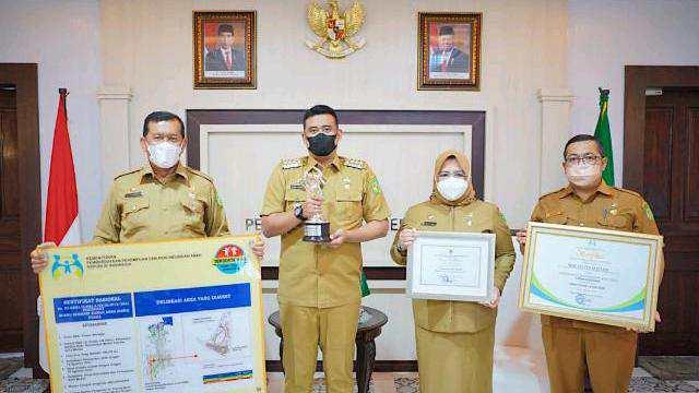 Wali Kota Medan dan jajarannya