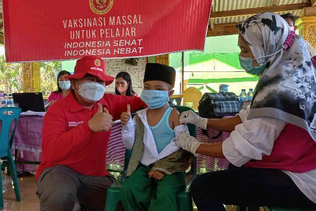 BIN - MABMI Gelar Vaksinasi Massal Untuk Anak 6-11 Tahun di Binjai dan Langkat, Target 7.000