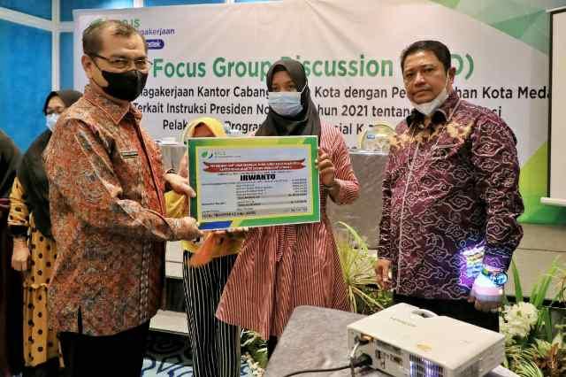 Pemko Medan Optimalkan Progam Jaminan Sosial Ketenagakerjaan