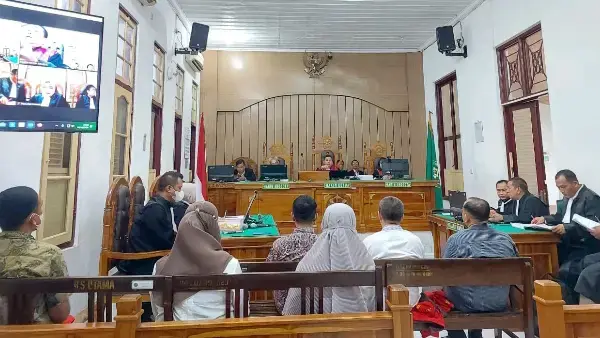 Sidang lanjutan perkara dugaan korupsi dana BOS dan Komite Sekolah MAN 1 Binjai