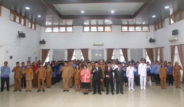 Peserta Pelantikan di Pemko Pematang Siantar, Kamis (18/1)