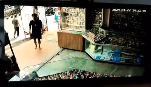 Tangkapan layar aksi pemuda di Binjai