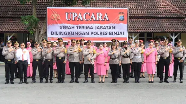 Pejabat Utama Polres Binjai 