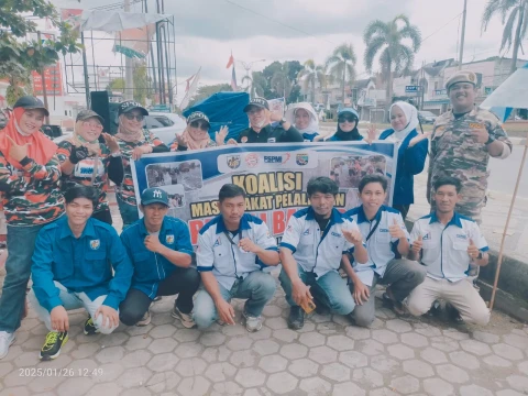 Aksi penggalangan dana untuk korban banjir Pelalawan 