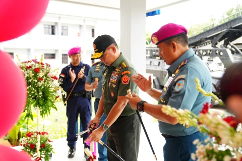 Peresmian Gedung Trisula Barak Siaga Detasemen Jalamangkara (Denjaka)