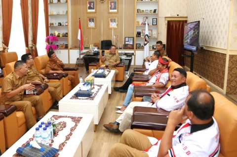 Wali Kota Siantar Wesly Silalahi Sambut Baik Silaturahmi DPP dan DPC Horas Bangso Batak Pematangsiantar