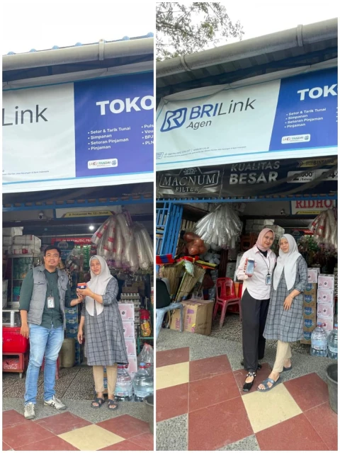 Dukung Pembangunan Ekonomi Daerah, BRILink Agen BRI BO Stabat Jangkau Pelosok Desa