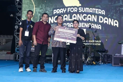 Wali Kota Wesly Silalahi dan Forkopimda Hadiri Malam Pergantian Tahun di Kota Pematangsiantar: Pray for Sumatera Penggalangan Dana Korban Bencana