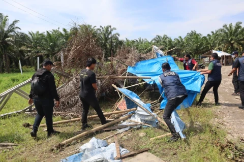 Barak Narkoba Bhakti Karya Digerebek & Dimusnahkan Polres Binjai
