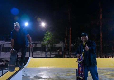 Majukan Olahraga Skateboard, Deli Serdang Bangun Skatepark Berstandar Nasional