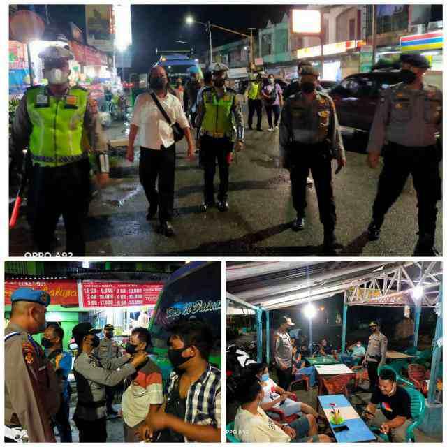 AKBP Jose D.C Fernandes S.I.K tetap lakukan Operasi Yustisi dalam rangka antisipasi penyebaran Covid-19 varian baru Omicron di Batu Bara.