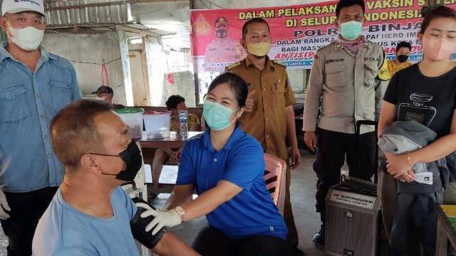 Masyarakat Binjai antusias ikuti vaksin booster