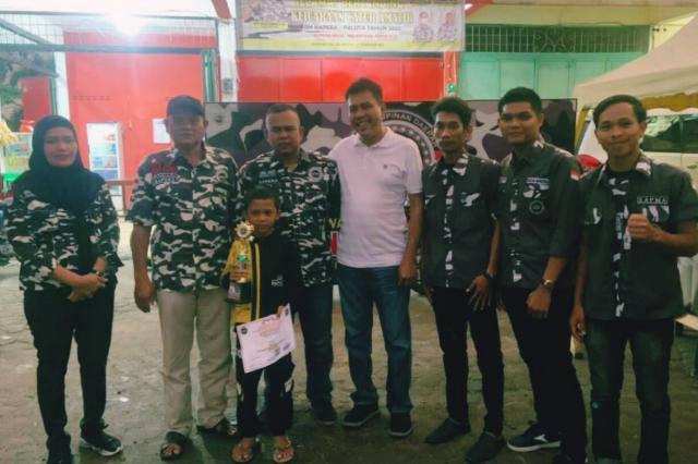 Turnamen Catur cup-l di halaman kantor DPD Bapera Paluta