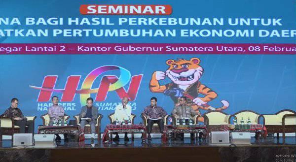 Seminar Dana Bagi Hasil Perkebunan Sawit dalam rangka Hari Pers Nasional (HPN) 2023. 