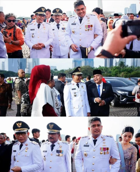 Amir Hamzah-Hasanul Jihadi Resmi Dilantik Sebagai Walikota dan Wakil Walikota Binjai Periode 2025-2030