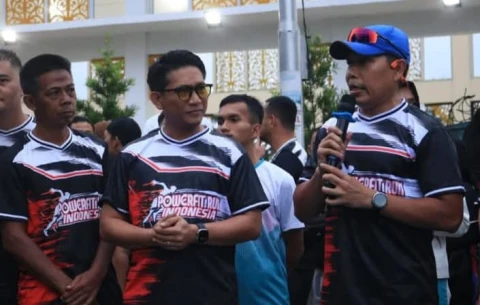 Wawako Binjai Lepas Peserta Fun Run 5K Sekaligus Sapa Warga di CFD