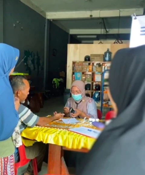 Cek kesehatan gratis bagi nasabah 