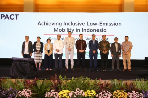 Dr. Agustinus Panjaitan, dalam acara Achieving Inclusive Low-Emission Mobility in Indonesia