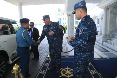 Kolonel Laut (P) Dafris D. Syahruddin, M.M.Sc., melaksanakan Kunjungan kehormatan kepada Kepala Staf Angkatan Laut Mesir