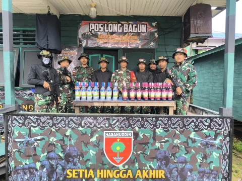 Barang bukti yang diamankan 