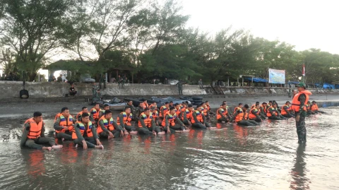 Peserta Latihan Survival Dasar Tahun 2025