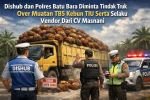 Dishub dan Polres Batu Bara Diminta Tindak Truk Over Muatan TBS Kebun Tanah Itam Ulu