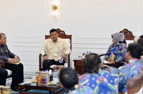 Bobby Nasution Ajak KTNA Bantu Pemerintah Jaga Pasokan Komoditas Pangan Dalam Provinsi