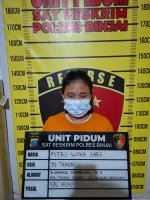 Polres Binjai Amankan Tersangka Wanita Pencuri Emas 56,5 Gram