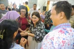 Ketua TP PKK Ny Liswati Buka Sosialisasi dan Pelatihan IVA Test di Siantar Selatan, Ada Inovasi Pak Tia dan Mak Tia
