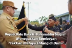 Pengukuhan LMB, Bupati H. Bahar Tegaskan Semboyan: &ldquo;Takkan Melayu Hilang di Bumi, Persatuan Jadi Kunci&rdquo;