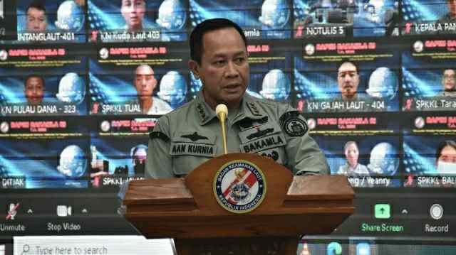 Kepala Bakamla RI Laksdya TNI Dr. Aan Kurnia 