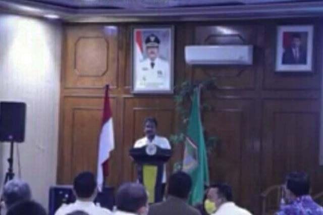 Walikota Binjai saat membuka Musrenbang 