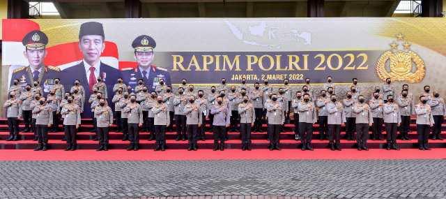 Rapat Pimpinan (Rapim) Polri tahun 2022