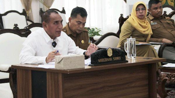Edy Rahmayadi Laporkan Penanganan Stunting ke Menteri