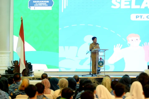 Pj Gubernur Sumut Jalin Kerja Sama dengan PT Goto Gojek Tokopedia