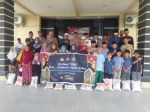 Polres Sergai Bersama Ulama Salurkan Tali Asih Kepada Kaum Dhuafa