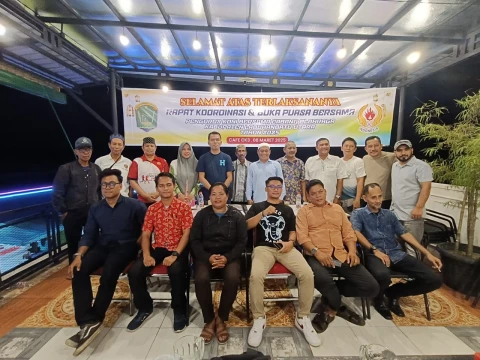 Buka puasa bersama Koni Labura dan pengurus Cabor