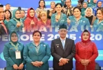 Kahiyang Ayu Lantik Rismawaty Masinton Pasaribu Sebagai Ketua TP PKK Tapteng
