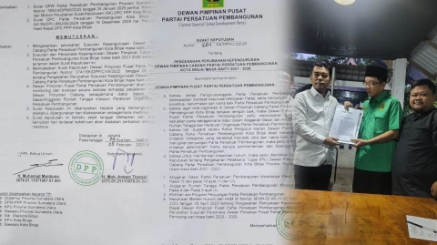 Supardi Diberhentikan, Nurul Azhar Lubis Ditunjuk Sebagai Plt Ketua DPC PPP Binjai
