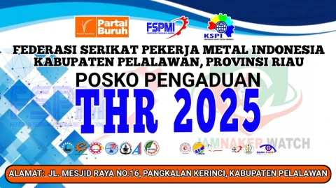 Menjelang Idul Fitri 1446 H, FSPMI Riau Buka Posko Pengaduan THR
