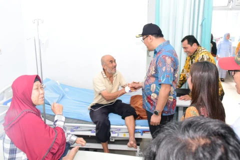 Tinjau RSUD Pancur Batu, Bupati: Beri Pelayanan Kesehatan Terbaik Bagi Masyarakat