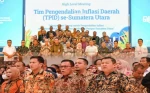 Bupati Tapteng Hadiri High Level Meeting Tim Pengendali Inflasi Daerah se-Sumut