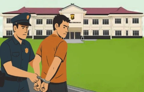 Polres Tapteng Ringkus EP Terkait Kasus Pencabulan