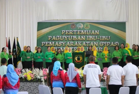 PIPAS Wil Sumut Gelar Pertemuan & Olahraga Bersama di GOR Binjai