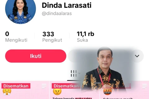 Akun Tiktok Dinda Larasati Sebarkan Hoaks Besar, Pemkab Deli Serdang Akan Ambil Langkah Hukum