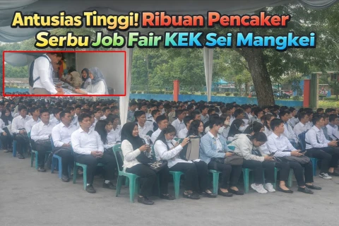 Langkah Nyata Tekan Pengangguran, 10 Perusahaan di KEK Sei Mangkai Sediakan 418 Loker